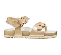Geox J Adriel Girl I Sandal, Platinum, 24 EU