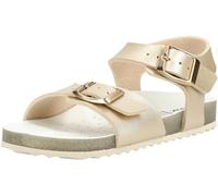 Geox J Adriel Girl I Sandal, Platinum, 27 EU