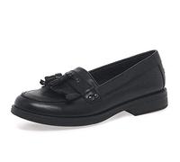 GEOX Girls Junior Agata Tassle Loafers Black 37