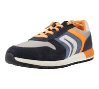 Geox J ALBEN BOY B, Boys’ Sneaker, Lt Grey/Navy,