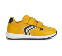 Geox J Albums Boy C Sneaker, Ochreyellow Navy, 2.5 UK
