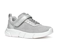 Geox J ARIL Girl B Sneaker, Silver, 1 UK