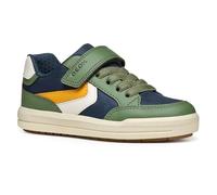 Geox J Arzach BOY A Sneaker, Blue/Green, 6.5 UK