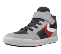 Geox J Arzach BOY A Sneaker, Grey, 10 UK Child