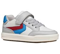 Geox J Arzach Boy A Sneaker, White Pearl, 4 UK