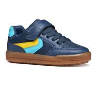 Geox J Arzach Boy A Trainers, Navy/Azure, 37 EU