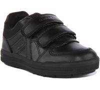 Geox Black Arzach 2v Boys Youth Trainers UK 2.5 (EU 35)