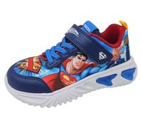 Geox J Assister Boy A Trainers, Navy/LT Blue, 34 EU