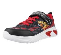 Geox J Assister BOY B, Boys’ Sneaker, Black/Yellow,