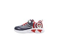 Geox J Assister BOY B, Boys’ Sneaker, Navy/Red,