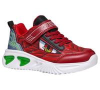 Geox J Assister BOY B Sneaker, DK RED, 2 UK