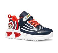 Geox J Assister BOY B Sneaker, Navy/Red, 11 UK Child