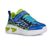 Geox J Assister Boy B Sneaker, Royal Lime, 9 UK Child