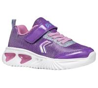Geox J Assister Girl A Sneaker, Violet/DK Pink, 5 UK Child
