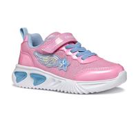 Geox J Assister Girl B Sneaker, Pink/Lt Sky, 10 UK Child