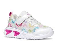 Geox J Assister Girl B Trainers, White/Multicolour, 29 EU