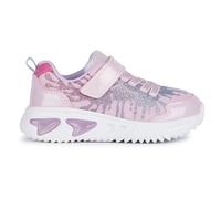Geox J Assister Girl C Sneaker, Pink Sky, 10 UK Child