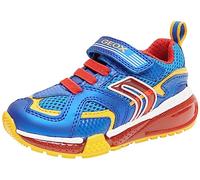 Geox J Bayonyc Boy Sneaker, Royal Red, 11 UK Child