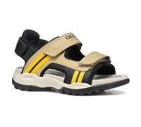 Geox J Borealis BOY A Sandal, Beige/Yellow, 12.5 UK
