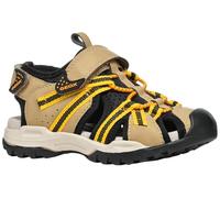 Geox J Borealis BOY B Sandal, Beige/Yellow, 12.5 UK
