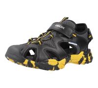 Geox J Borealis BOY C Sandal, Black/Yellow, 11 UK Child