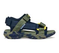Geox J Borealis Boy E Sandal, Navy Military, 11 UK Child