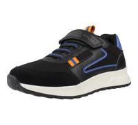 Geox J BRIEZEE BOY A Sneaker, Black/Royal, 10 UK Child
