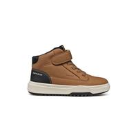 Geox J BUNSHEE BOY B ABX Ankle Boot, Tobacco/Black, 0 UK