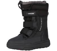 Geox J Bunshee Pg Boy B A Ankle Boot, Black Dk Grey, 5 UK Child