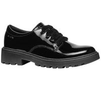 Geox J Casey Girl C Uniform Dress Shoes, 10 UK Child Black