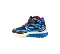 Geox J CIBERDRON BOY B Sneaker, Navy/Sky, 10 UK Child