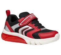 Geox J CIBERDRON BOY C Sneaker, RED/Black, 0 UK