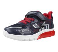 Geox J CIBERDRON Boy C Trainers, Navy/Red, 29 EU