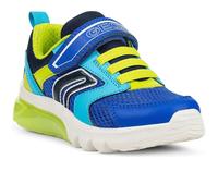 Geox Ciberdron Boys Trainers Light-Up Sporty Playtime Kids Sneakers Blue
