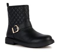 Geox J Eclair Girl Ankle Boot, Black, 5 UK