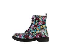 Geox J ECLAIR GIRL D, Ankle Boot, BLACK/MULTICOLOR,