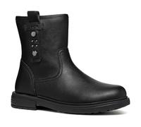 Geox J Eclair Girl I Chelsea Boot, Black, 2.5 UK