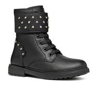 Geox J Eclair Girl N Ankle Boot, Black, 0 UK