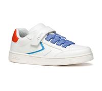 Geox J ECLYPER BOY A, Boys’ Sneaker, White/Orange,