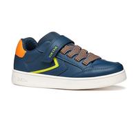 Geox J ECLYPER BOY A Sneaker, Navy/Lime Green, 0 UK