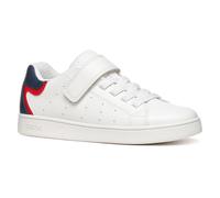 Geox J ECLYPER BOY A Sneaker, White/Blue, 11 UK Child