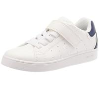 Geox J Eclyper Boy A Sneaker, White Navy, 11 UK Child