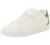 Geox J Eclyper Boy A Trainers, White/Green, 39 EU