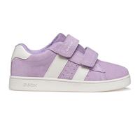 Geox J Eclyper Girl A Sneaker, Lavender White, 11.5 UK Child
