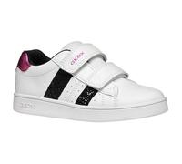 Geox J ECLYPER Girl A Sneaker, White, 0.5 UK