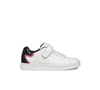 Geox J ECLYPER Girl A Sneaker, White, 10 UK Child