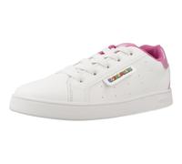 Geox J ECLYPER Girl A Sneaker, White, 5 UK