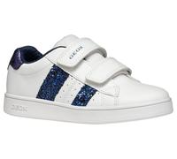 Geox J ECLYPER Girl A Sneaker, White, 5 UK Child