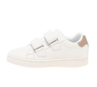 Geox J Eclyper Girl A Sneaker, White Rose Gold, 5 UK