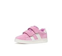 Geox J ECLYPER Girl A Trainers, DK Pink/White, 30 EU